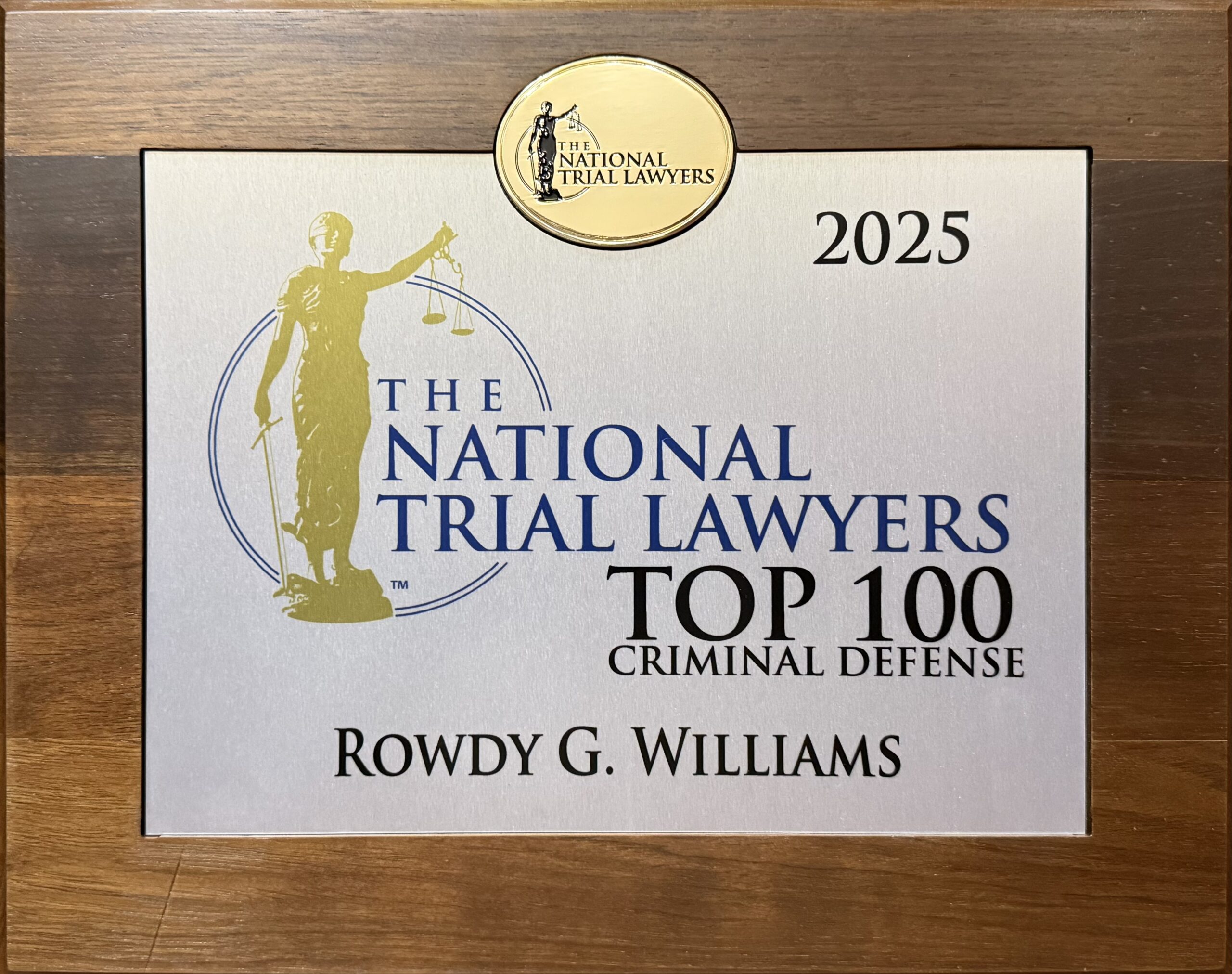 The National Trial Lawyers Top 100 Criminal Defense 2025